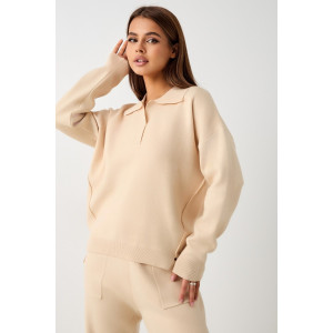 Костюм двойка женский №4 057743 вязаный трикотаж (р-ры: 42-48)