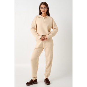 Костюм двойка женский №4 057743 вязаный трикотаж (р-ры: 42-48)