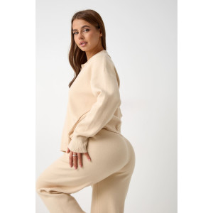 Костюм двойка женский №4 057743 вязаный трикотаж (р-ры: 42-48)