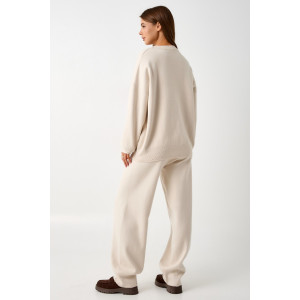 Костюм двойка женский №2 057741 вязаный трикотаж (р-ры: 44-52)