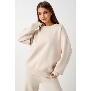 Костюм двойка женский №2 057741 вязаный трикотаж (р-ры: 44-52)