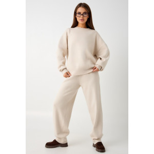 Костюм двойка женский №2 057741 вязаный трикотаж (р-ры: 44-52)