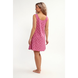 Сорочка женская №30143 кулирка (р-ры: 46-56) пудра