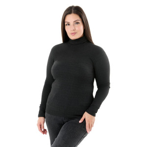 Водолазка женская №057650 кашемир (р-ры: 44-46) графит