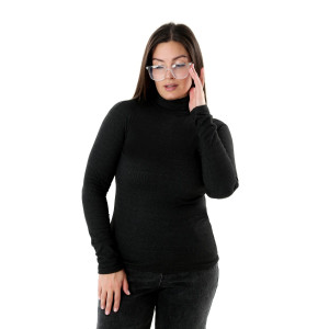 Водолазка женская №057650 кашемир (р-ры: 44-46) графит