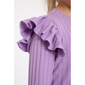 Костюм двойка детский МЛШ "Камилла" лапша (последний размер) сиреневый 164