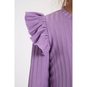 Костюм двойка детский МЛШ "Камилла" лапша (последний размер) сиреневый 164