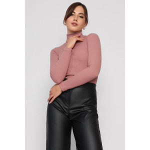 Водолазка женская "Office" кашкорсе (последний размер) пудровый 54,56