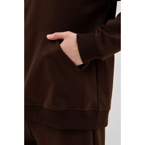 Костюм двойка мужской КМ-5 "Родос" футер 2-х нитка (последний размер) шоколад 50