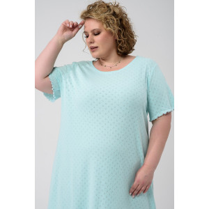 Сорочка женская "Шарм" 2433-Рн хлопок (р-ры: 48-58) ментол