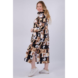Платье женское "Айгуль" футер 2-х нитка (р-ры: 50-60)