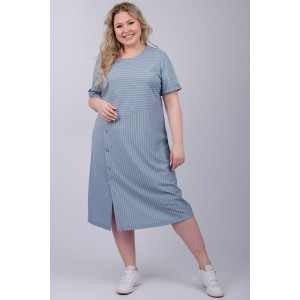 Платье женское "Волна" плательная ткань (р-ры: 50-60) туман