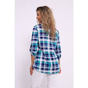 Туника женская 567 кулирка (последний размер) зеленый 60-62