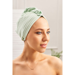 Набор для сауны 029255 вафельное полотно 2 предмета мята Набор для сауны 029255 вафельное полотно 2 предмета мята