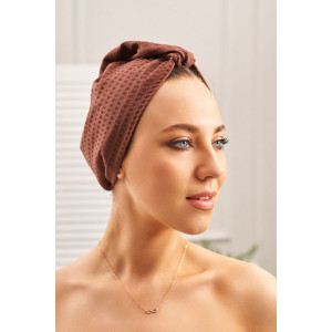 Набор для сауны 029255 вафельное полотно 2 предмета шоколад Набор для сауны 029255 вафельное полотно 2 предмета шоколад