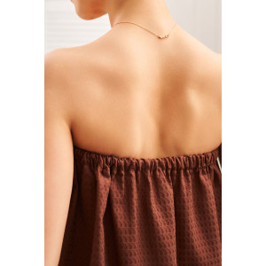 Набор для сауны 029255 вафельное полотно 2 предмета шоколад Набор для сауны 029255 вафельное полотно 2 предмета шоколад