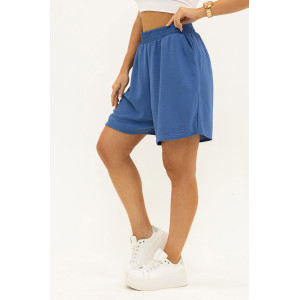 Шорты женские 2038/2 жатка кантри (последний размер) индиго 56,58