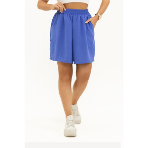 Шорты женские 2038/1 жатка кантри (последний размер) синий 54