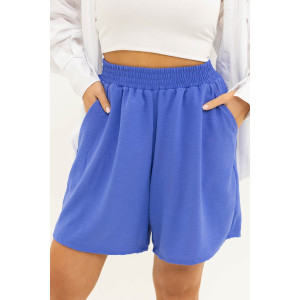 Шорты женские 2038/1 жатка кантри (последний размер) синий 54