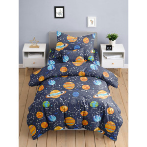 Детское постельное белье бязь "Плэнет"