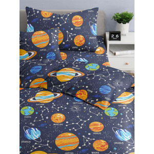 Детское постельное белье бязь "Плэнет"