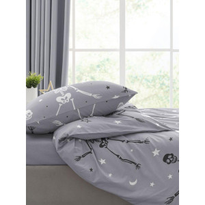 Детское постельное белье бязь "Скелетоны"