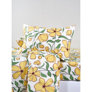 Постельное белье "Веселина" полиэстер "Желтое утро"