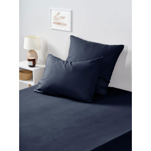 Постельное белье "Веселина" полиэстер "Синий бархат"