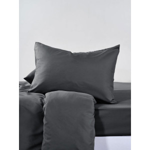 Постельное белье "Веселина" полиэстер "Серый бархат"