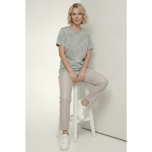 Футболка женская №14502 кулирка (р-ры: 42-56) серый