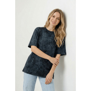 Футболка женская №14502 кулирка (р-ры: 42-56) черный