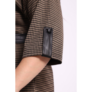 Платье женское №31886 академик (р-ры: 50-56) коричневый