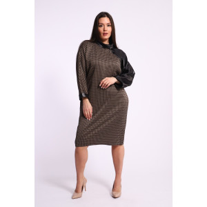 Платье женское №31885 академик (р-ры: 50-56) коричневый