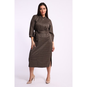 Платье женское №31887 академик (р-ры: 48-54) коричневый