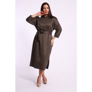 Платье женское №31887 академик (р-ры: 48-54) коричневый