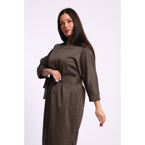 Платье женское №31887 академик (р-ры: 48-54) коричневый