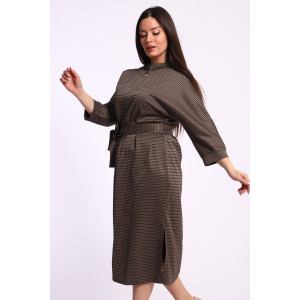 Платье женское №31887 академик (р-ры: 48-54) коричневый