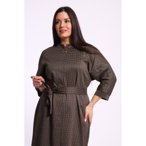 Платье женское №31887 академик (р-ры: 48-54) коричневый