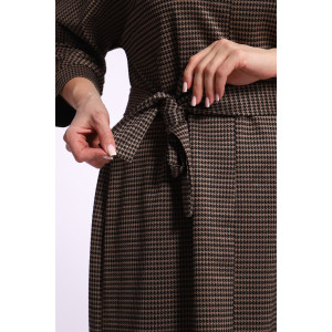 Платье женское №31887 академик (р-ры: 48-54) коричневый