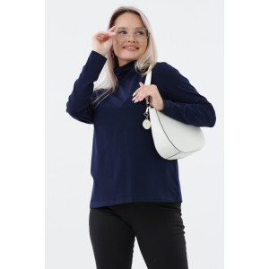 Водолазка женская ВЖ0068А кулирка с лайкрой (р-ры: XXS-7XL) синий Водолазка женская ВЖ0068А кулирка с лайкрой (р-ры: XXS-7XL) синий