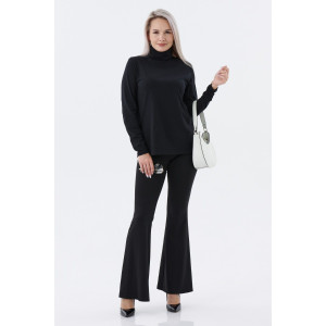 Водолазка женская ВЖ0068А кулирка с лайкрой (р-ры: XXS-7XL) черный Водолазка женская ВЖ0068А кулирка с лайкрой (р-ры: XXS-7XL) черный