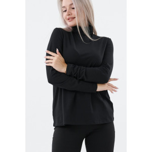 Водолазка женская ВЖ0068А кулирка с лайкрой (р-ры: XXS-7XL) черный Водолазка женская ВЖ0068А кулирка с лайкрой (р-ры: XXS-7XL) черный
