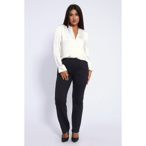 Брюки женские №32820 джерси (р-ры: 48-62) черный Брюки женские №32820 джерси (р-ры: 48-62) черный