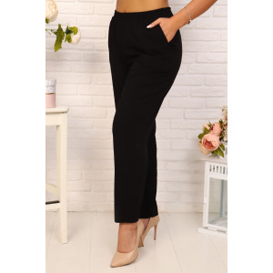 Брюки женские №32801 штапель (р-ры: 48-62) черный Брюки женские №32801 штапель (р-ры: 48-62) черный