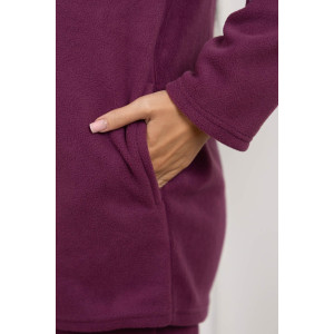 Костюм двойка женский 1646/1 флис (р-ры: 48-58) фиолетовый