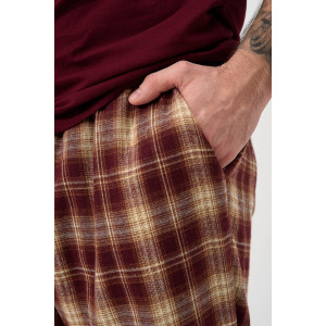 Пижама мужская "Счастливый билет" 2434-К/Ф кулирка-фланель (р-ры: 48-58) бордовый Пижама мужская "Счастливый билет" 2434-К/Ф кулирка-фланель (р-ры: 48-58) бордовый