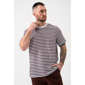 Пижама мужская "Полоса" 2440-К кулирка (р-ры: 48-58) коричневый Пижама мужская "Полоса" 2440-К кулирка (р-ры: 48-58) коричневый