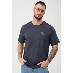 Футболка мужская "Горы зовут" 2438-К кулирка (р-ры: 48-58) графит Футболка мужская "Горы зовут" 2438-К кулирка (р-ры: 48-58) графит