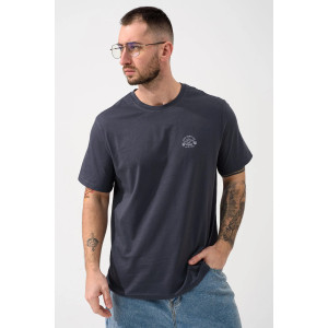 Футболка мужская "Горы зовут" 2438-К кулирка (р-ры: 48-58) графит Футболка мужская "Горы зовут" 2438-К кулирка (р-ры: 48-58) графит