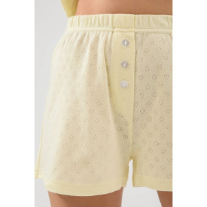 Пижама женская "Шарм" 2429-Рн хлопок (р-ры: 44-54) желтый Пижама женская "Шарм" 2429-Рн хлопок (р-ры: 44-54) желтый